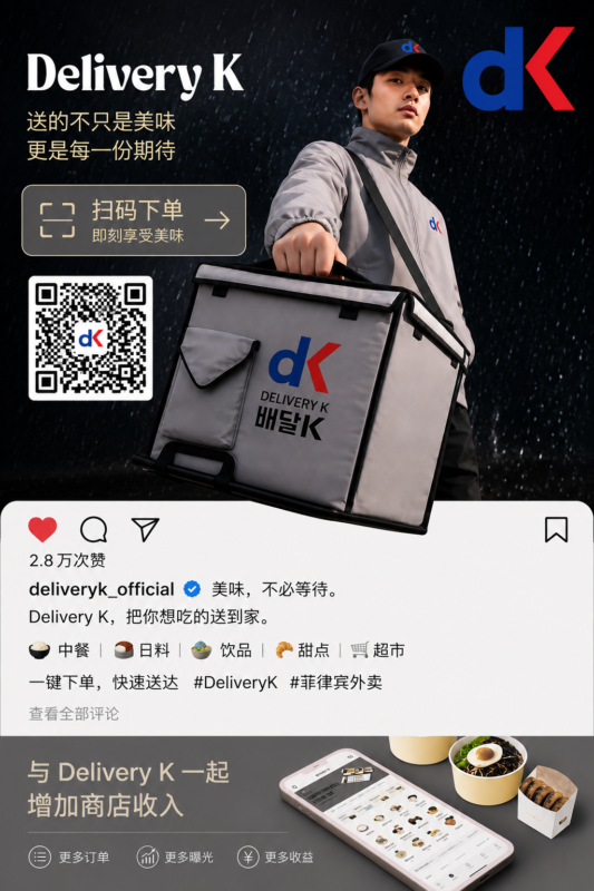 [Delivery K] 每一份美味，值得认真送达-manila58.com
