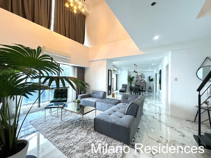 Makati 米兰 精装 4 房出租
📍 Milano Residences-manila58.com