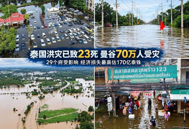 #泰国资讯：洪灾已致23死，曼谷4人…-manila58.com